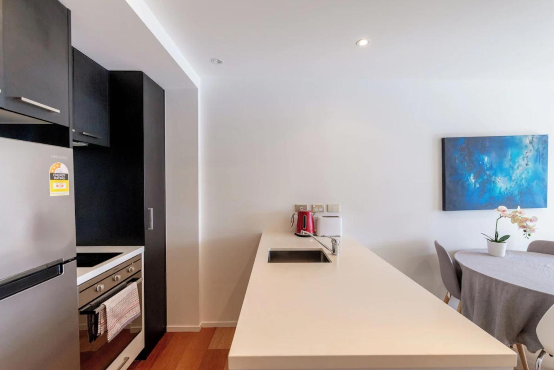 אוקלנד Skytower And City View 2 Bedroom Apartment On High Floor מראה חיצוני תמונה